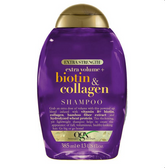 Ogx Extra Strength Extra Volume + Biotin & Collagen Shampoo For Fine Hair 385mL